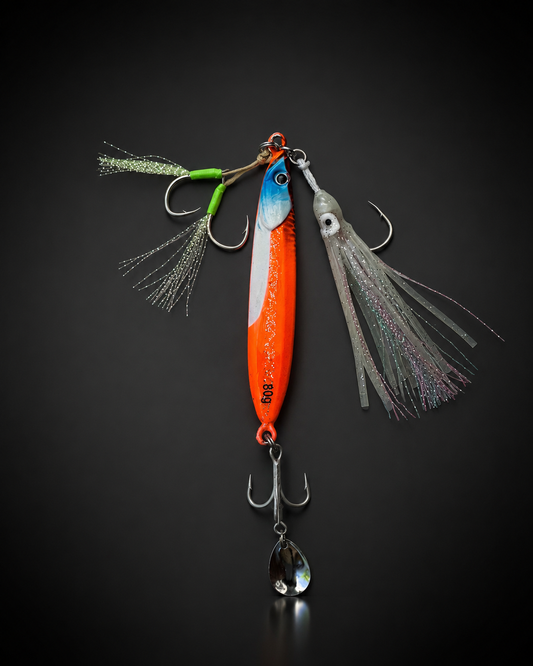 Jig lumineux jigging lent / rapide – 80g & 100g