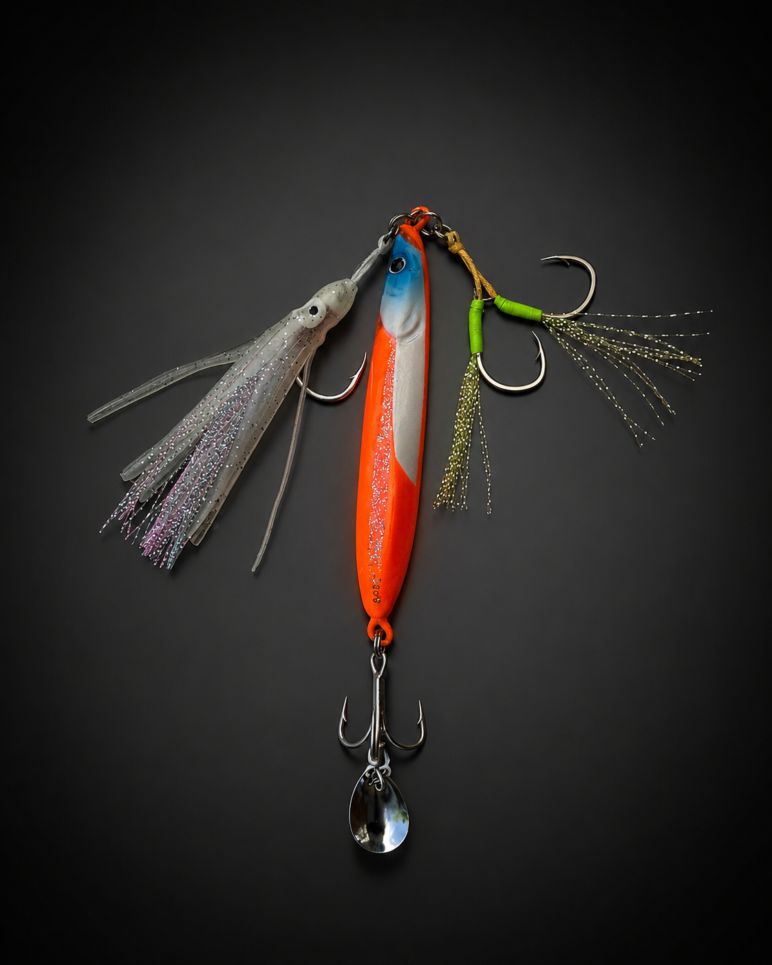 Jig luminoso jigging lento / rápido – 80g & 100g