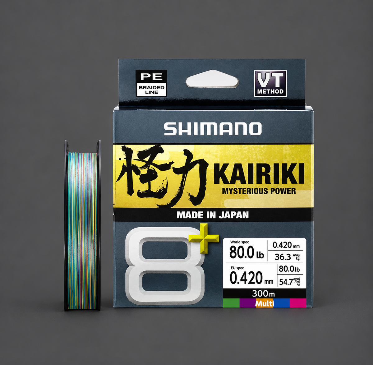 Shimano Tressée Ligne Kairiki 8+ 300m
