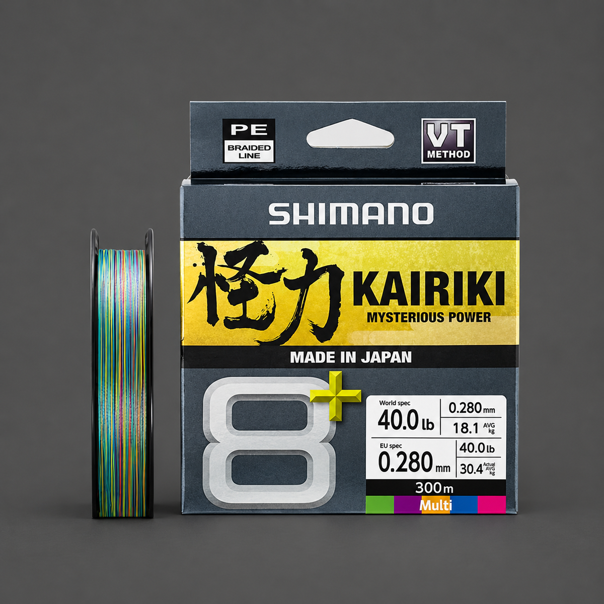 Shimano Tressée Ligne Kairiki 8+ 300m
