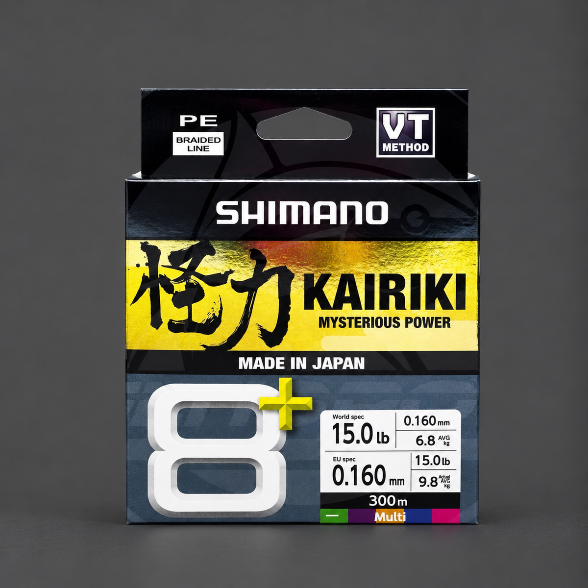 Shimano Tressée Ligne Kairiki 8+ 300m
